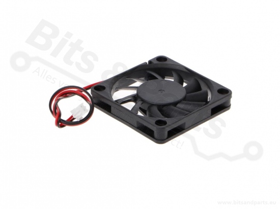 Fan axial 6010 60x60x10mm 12VDC